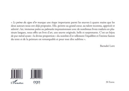 223 - Le poème du signe d'or