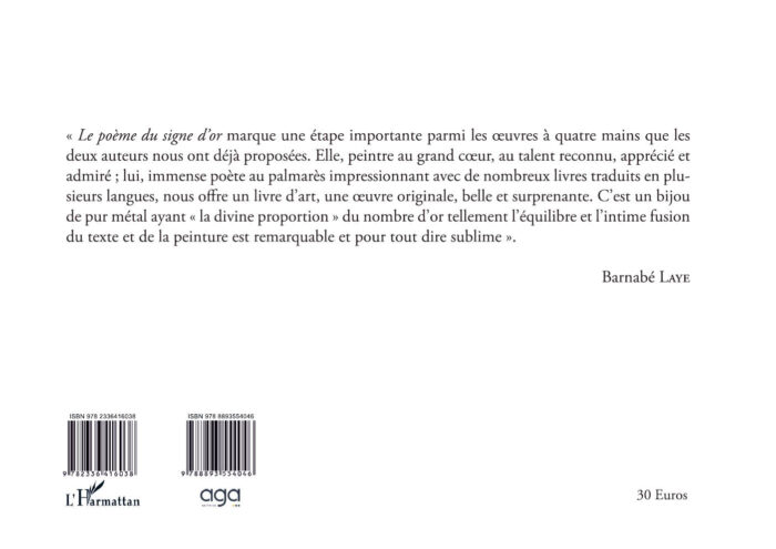481 223 - Le poème du signe d'or