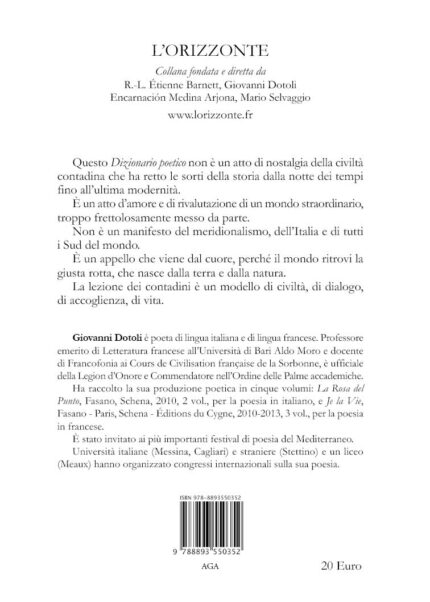 11 - Dizionario poetico della civiltà contadina