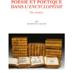 38 - Poésie et poétique dans l'Encyclopédie