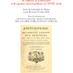 44 - Lencyclopédie de Diderot et dAlembert et les projets encyclopédistes du X