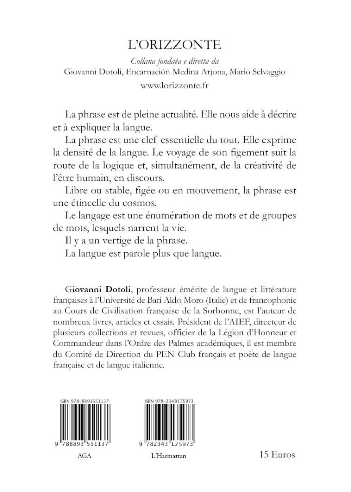 515 54 - Phrase, logique, discours, figement