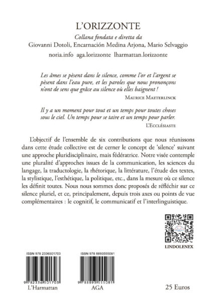 285 - Le silence en langue et entre les langues