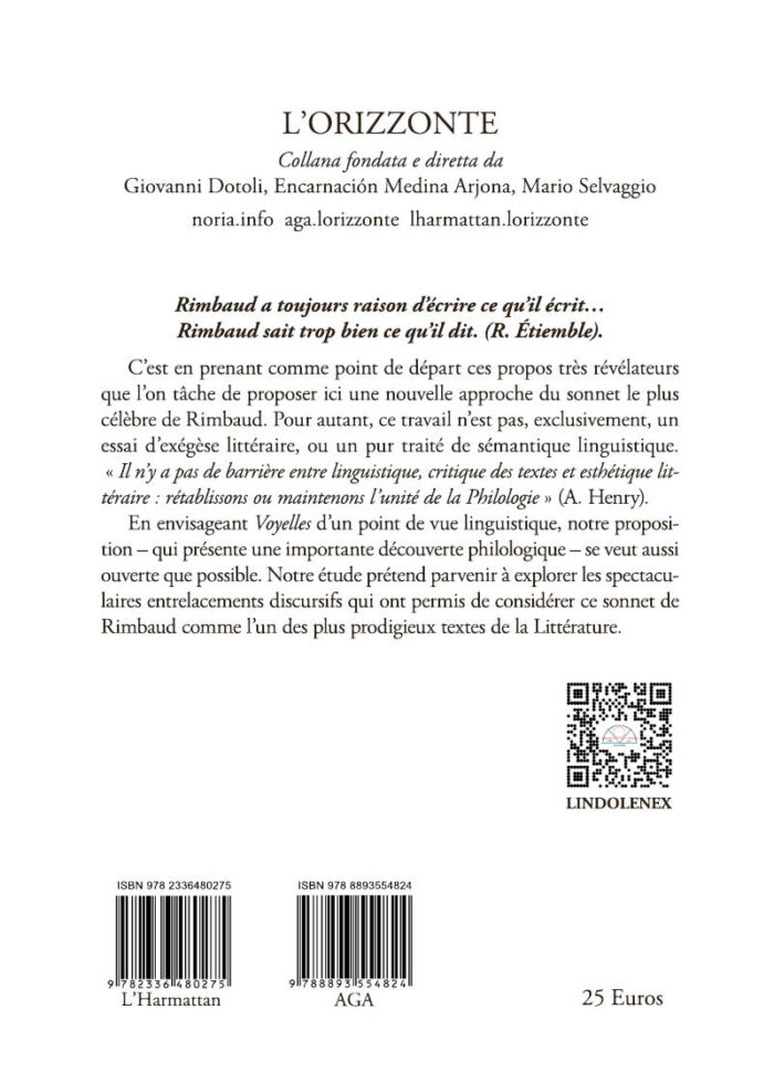 434 269 - La construction du sens dans le sonnet voyelles dArthur Rimbaud