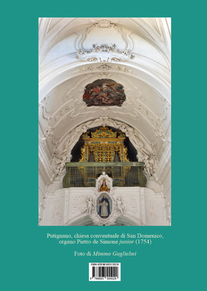 I perduti organi a canne della città di Putignano. Documenti inediti.
