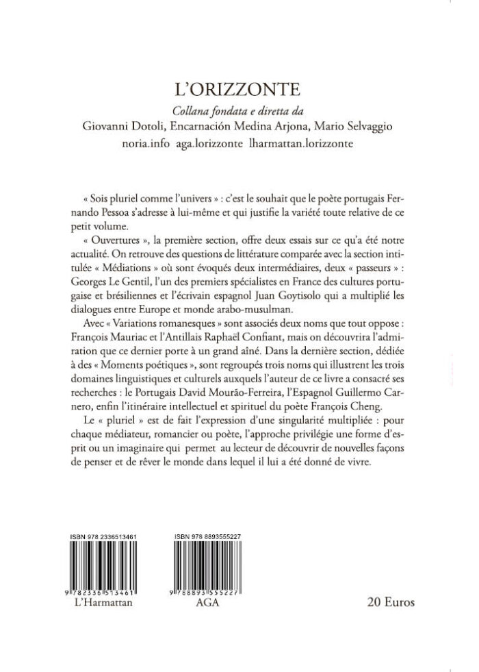 558 294 - Pluriel comme l’univers
