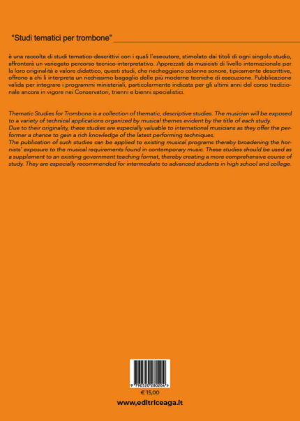 Thematic Studies for Trombone