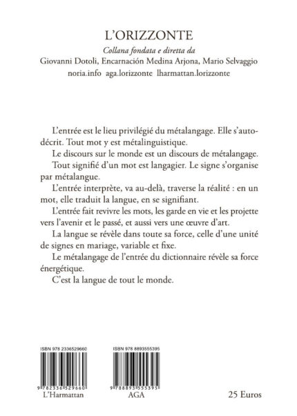 307 - Entrer en langue un système en métalangage