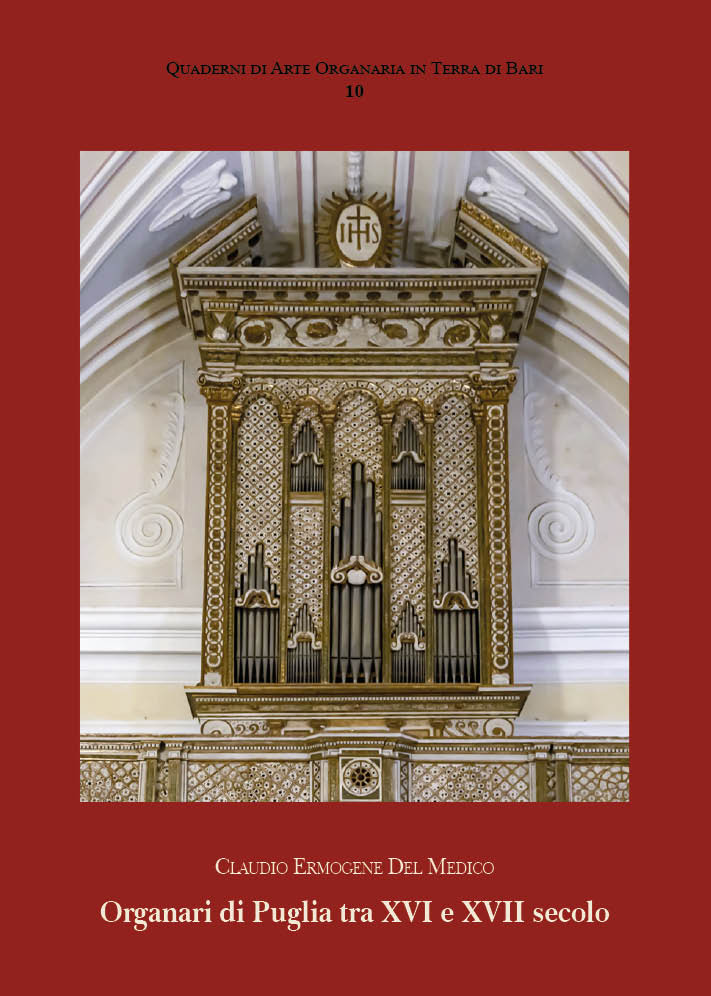 copertina fronte Organari di Puglia tra XVI e XVII secolo (10) - immagine 1