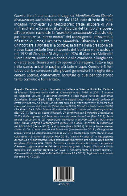 Meridionalismo liberale, democratico e socialista (1875-1925)