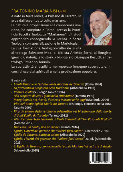 S. Egidio da Taranto cronache delle pazzie Mariane di un frate di strada